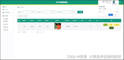 java計算機畢業設計農產品銷售網站 程序 lw 部署